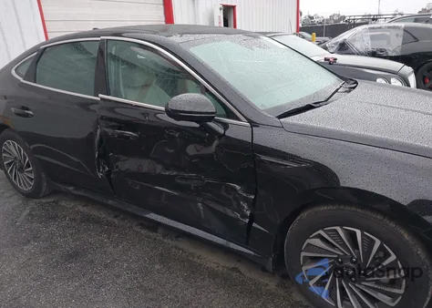 2024 Hyundai Sonata Hybrid Limited from USA, damaged, VIN KMHL54JJXRA100185